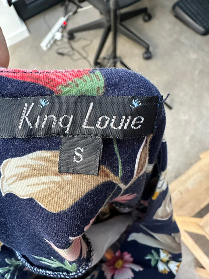 King Louie rok met bloemen maat S