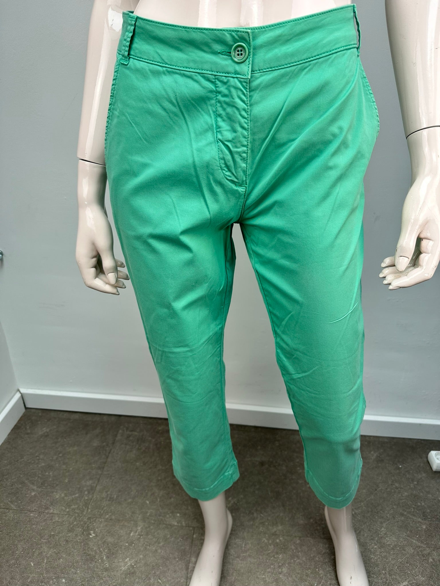 Moschino groene chino broek maat 40