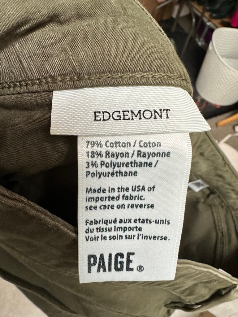 Paige khaki jeans maat 31