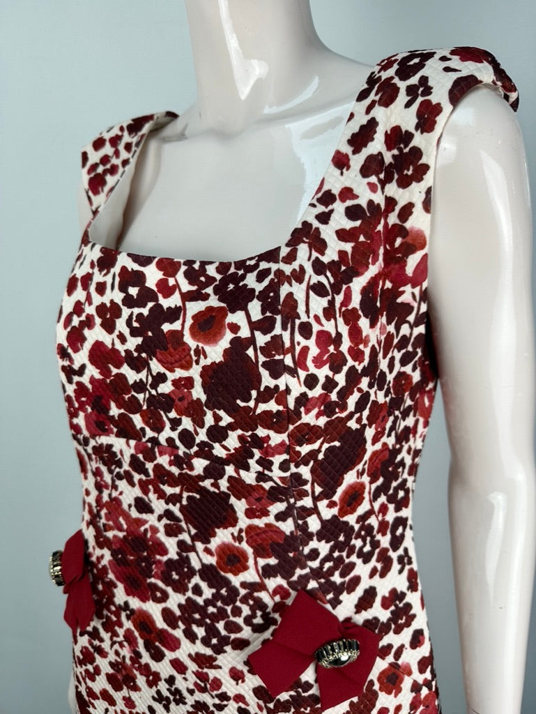 Linea Raffaelli jurk met bloemenprint maat 42