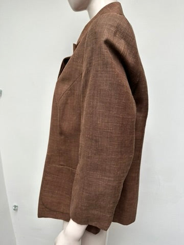 Emine bruin jasje maat 44