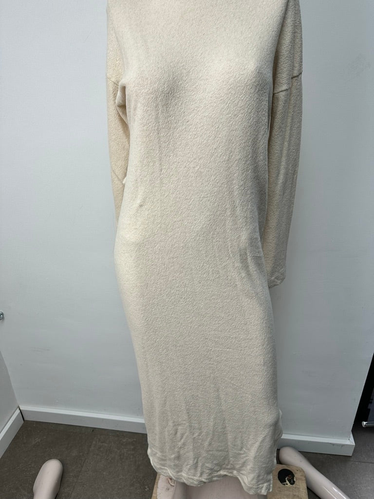 PENN& INK NY - Jurk - crème, col, midi-lengte - S