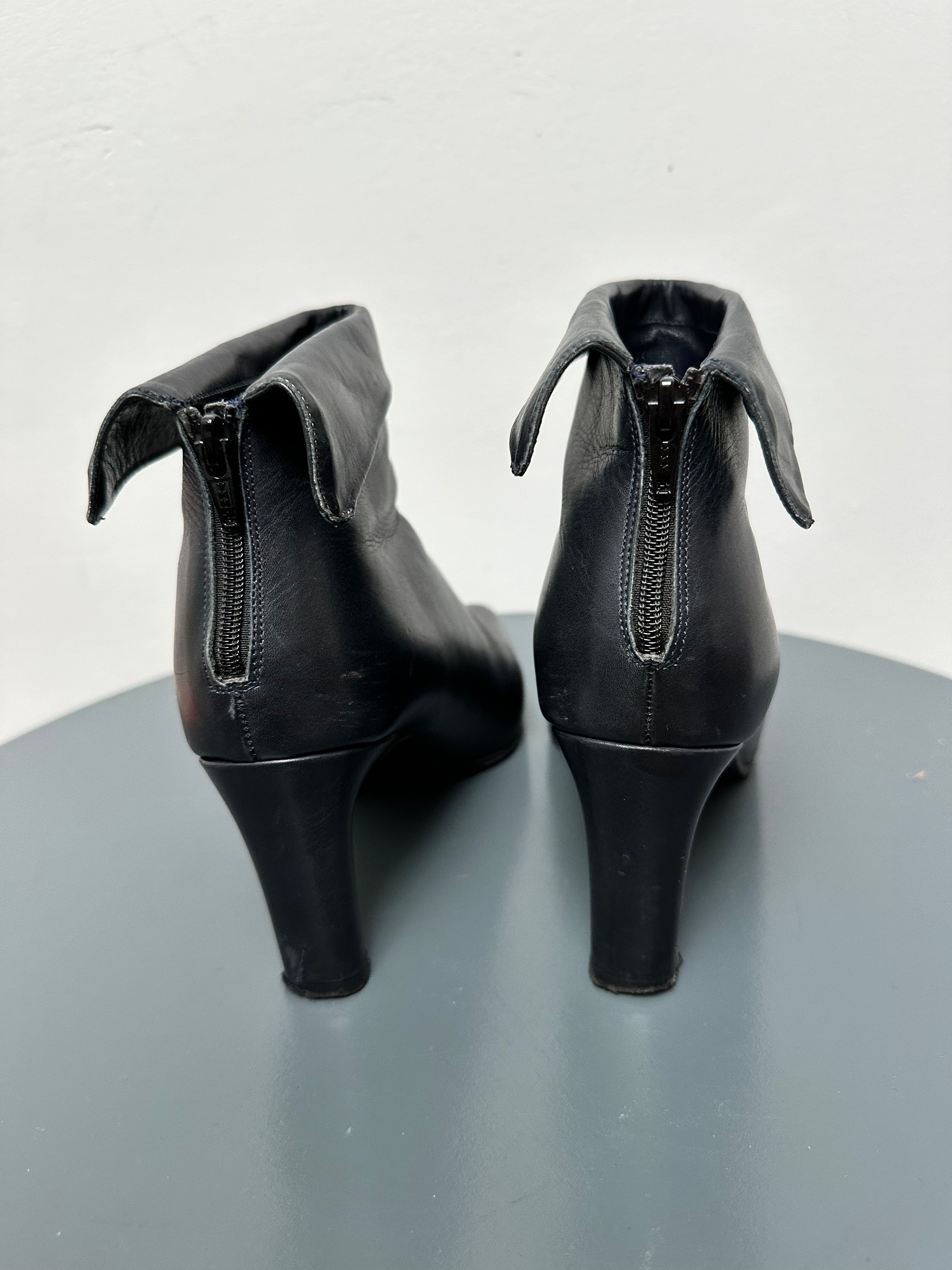 Panara blauwe enkellaarsjes maat 37