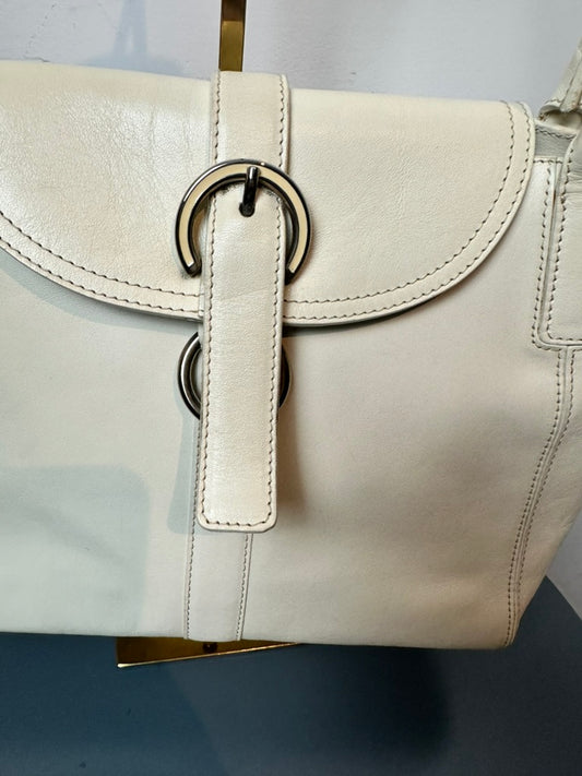 Furla Handtas leder crème