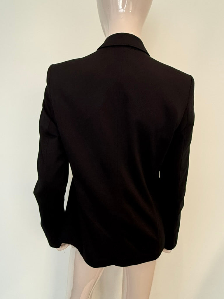 WE - Blazer - zwart, getailleerd, enkele knoopsluiting - L