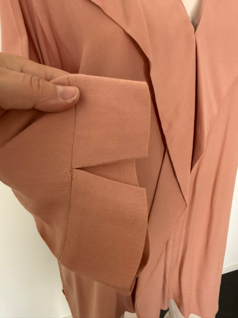 Natan - Blouse - roze, openvallend model, zonder sluiting - XL