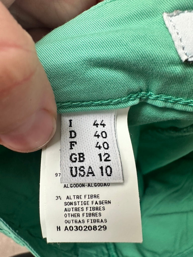 Moschino groene chino broek maat 40