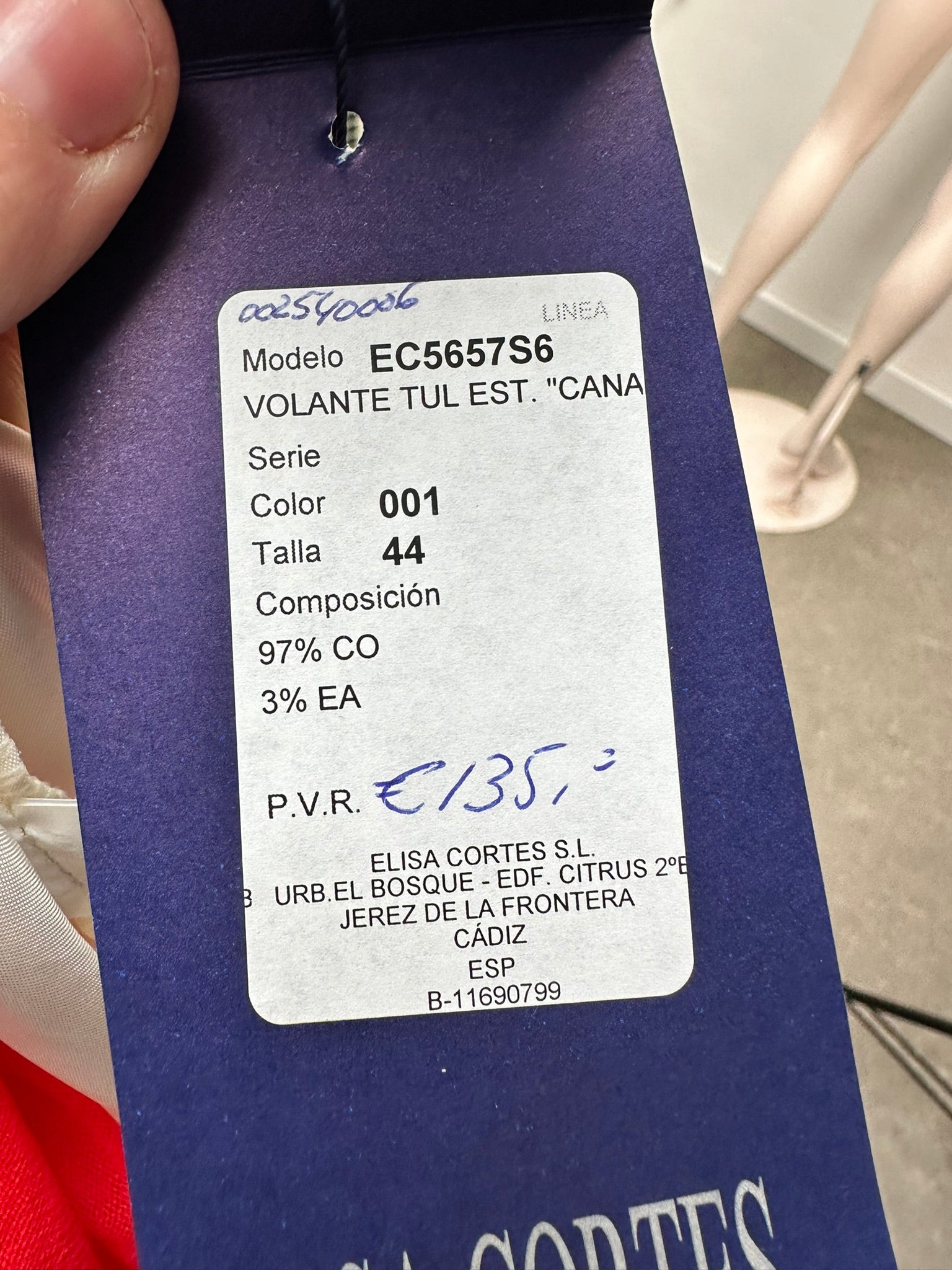 Elisa Cortes rok maat 40