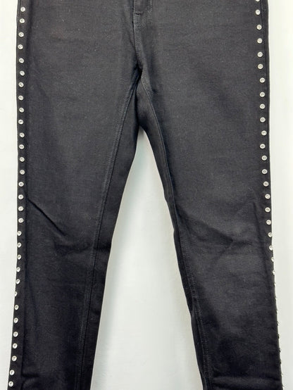 Nikkie zwarte jeans met strass maat 30