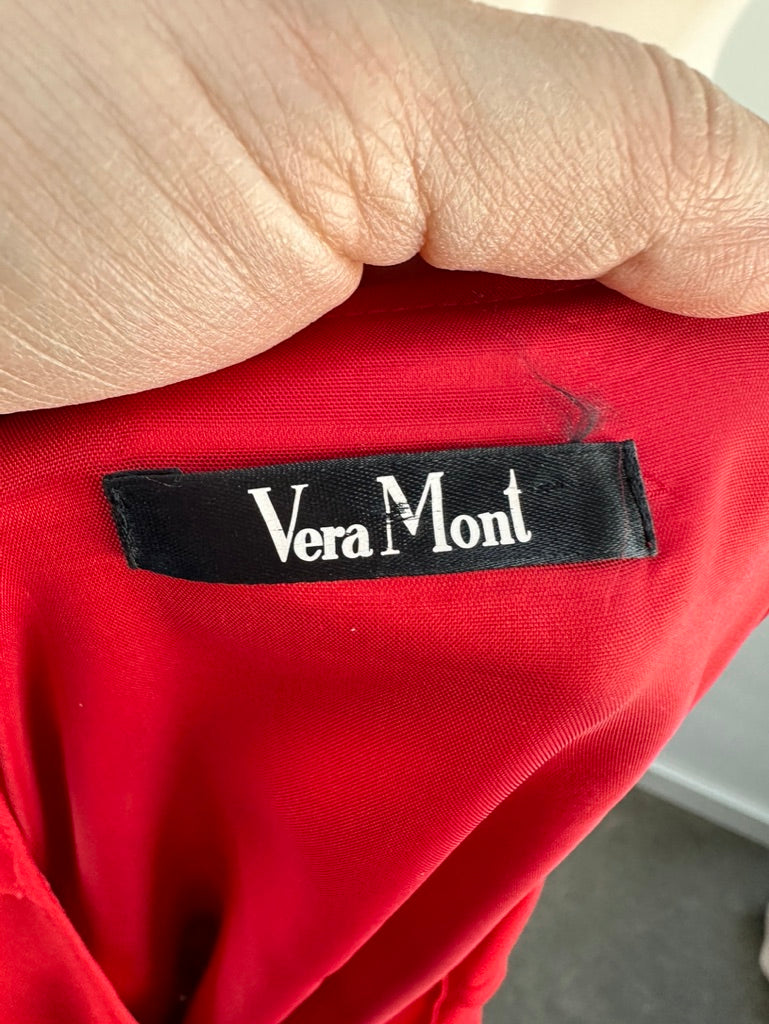 Vera Mont rode cocktailjurk maat 46