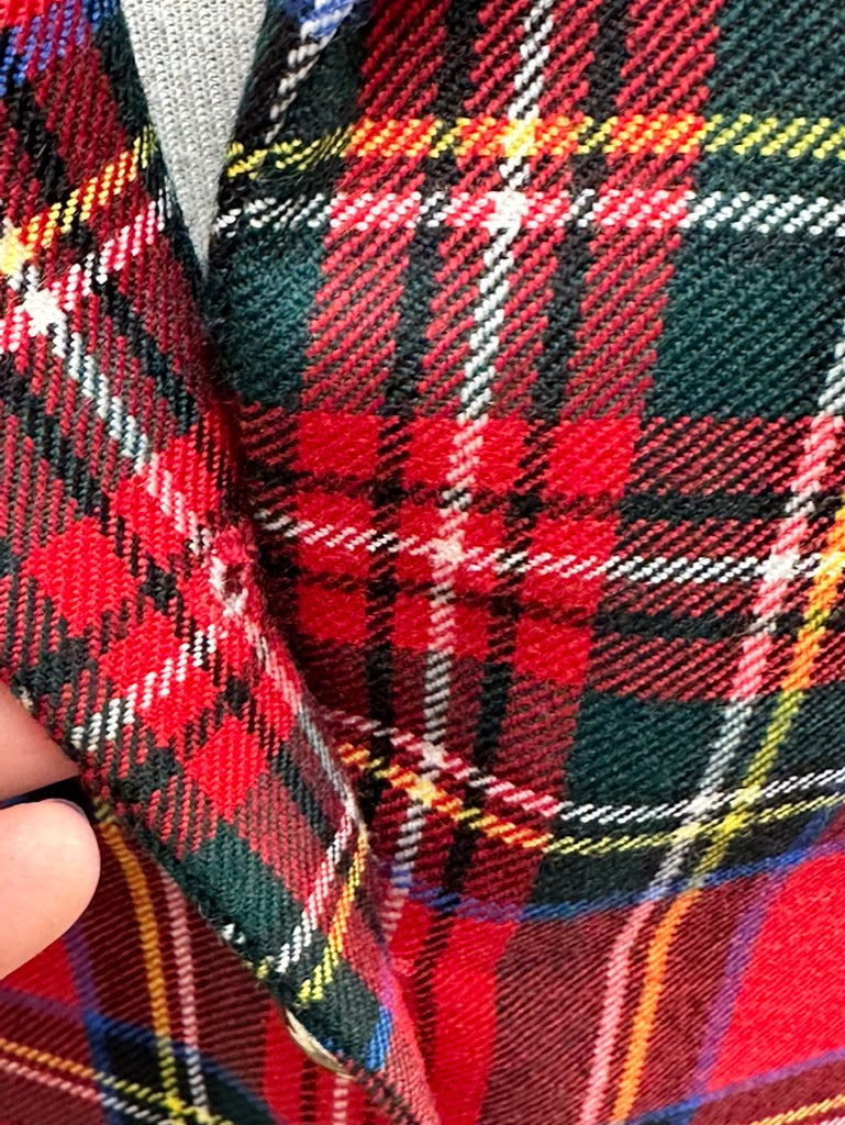 Luisa Spagnoli Rood Geruit Colbert maat 40-42 (it 46)