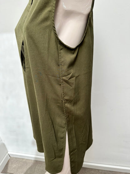 Maria Tailor khaki lange tuniek maat 36