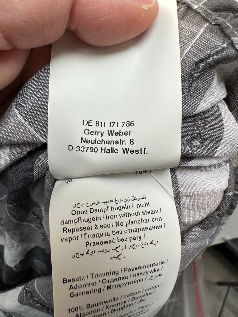 Gerry Weber  Blouse maat 40 grijs