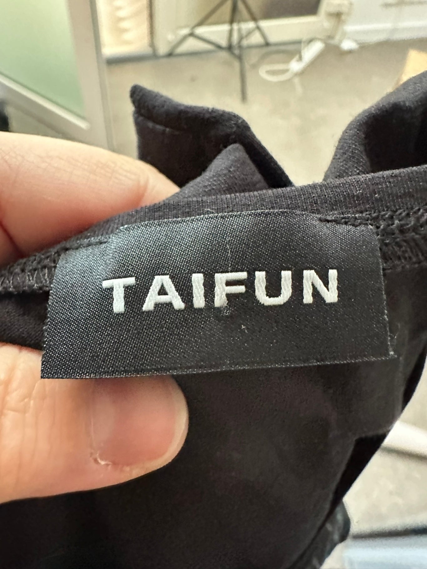 Taifun Top maat 38 zwart