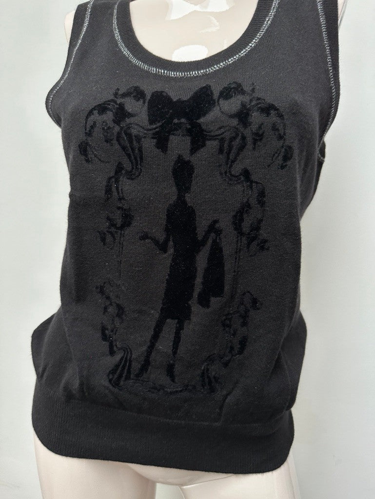 Bandolera Top maat 40 zwart