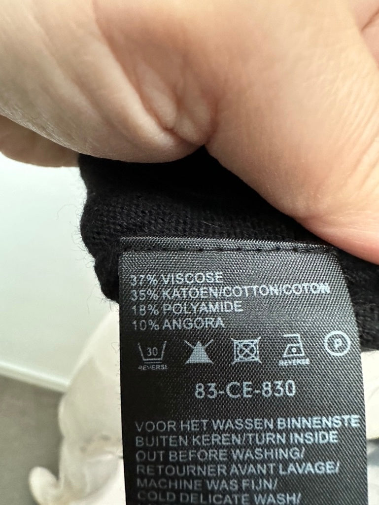 Bandolera Top maat 40 zwart