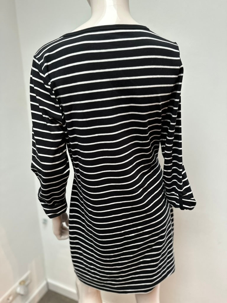 Claudia Sträter Jurk maat 40 zwart/wit