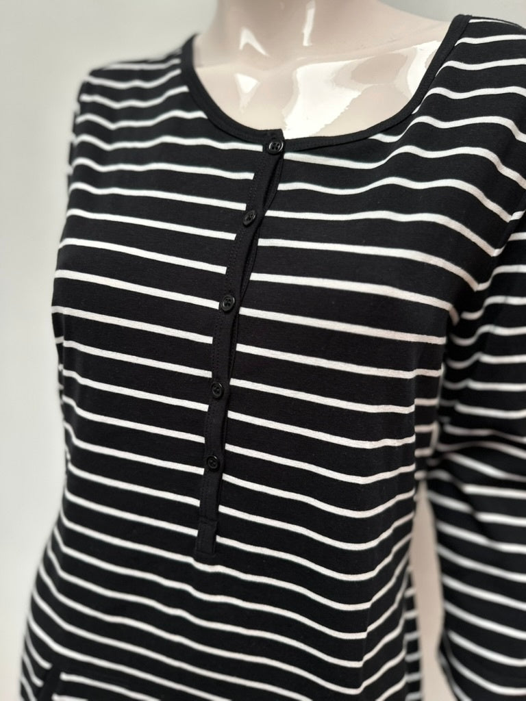 Claudia Sträter Jurk maat 40 zwart/wit