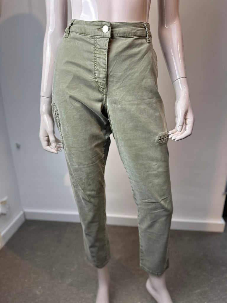 Betty Barclay Broek maat 40 khaki/beige