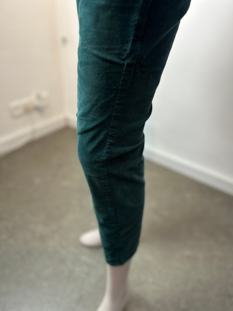 Marc 'o Polo Broek maat 30-32 groen velours