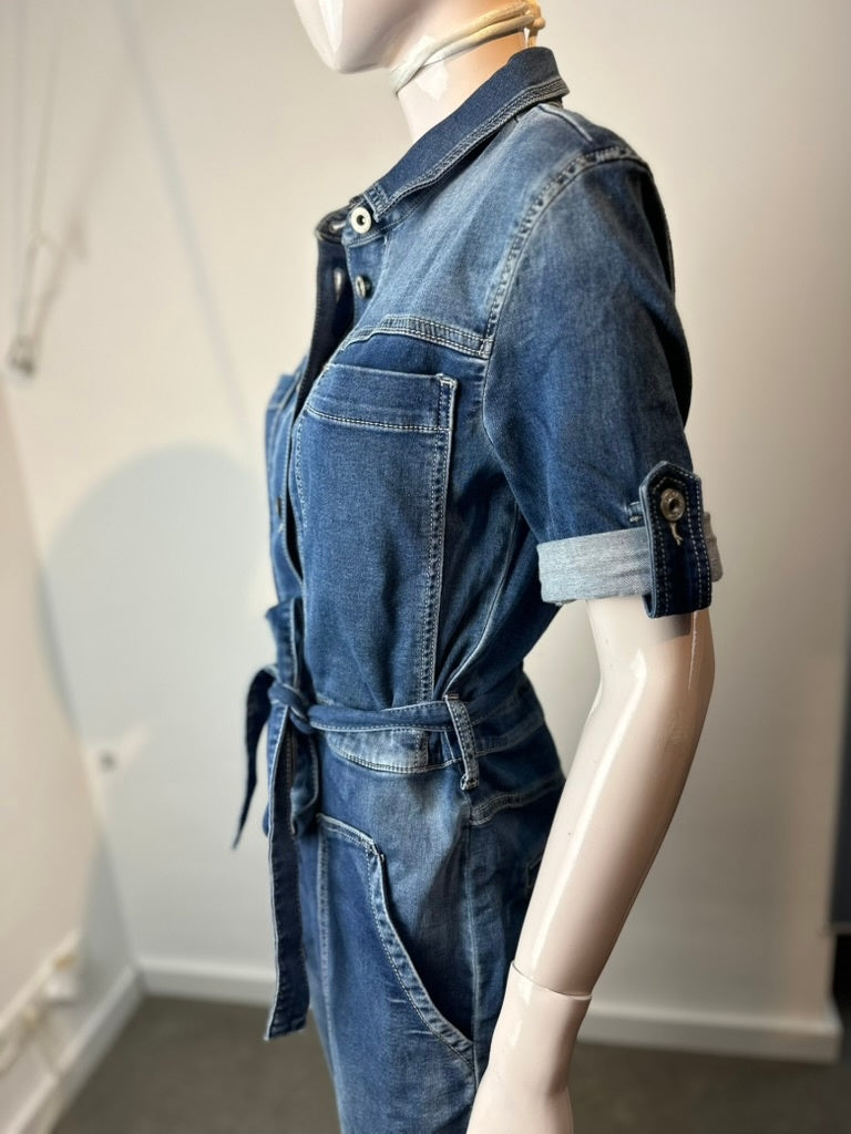 Zoso Jumpsuit maat M jeansblauw