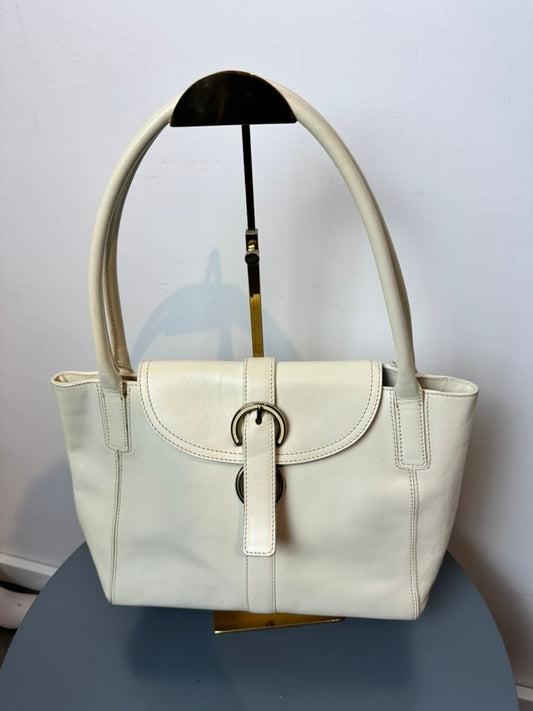 Furla Handtas leder crème