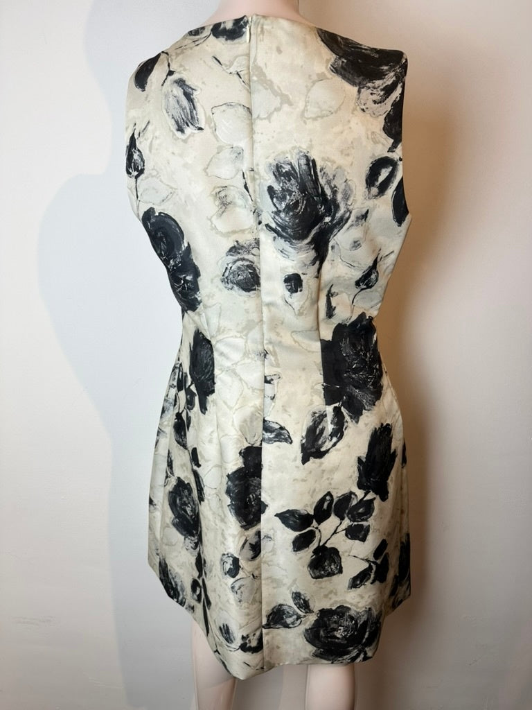 Natan Jurk maat FR44 (40) beige, zwart