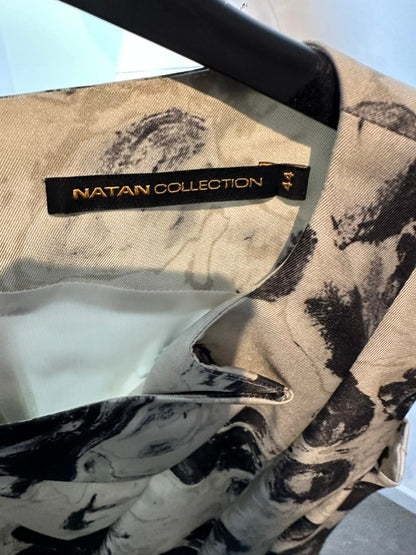 Natan Jurk maat 44 beige, zwart