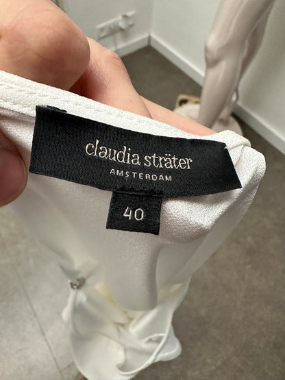 Claudia Sträter Top maat 40 wit