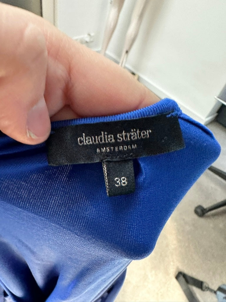 Claudia Sträter Top maat 40 blauw