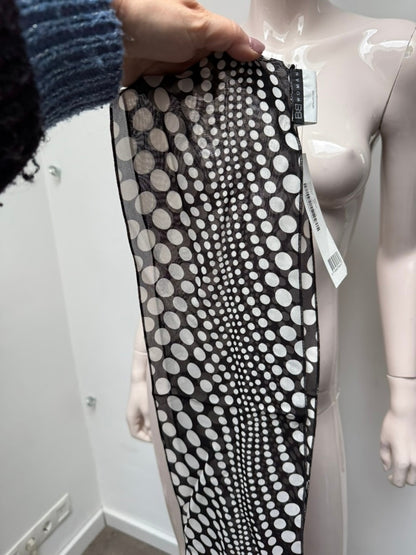 Bandolera Sjaal maat zwart; wit