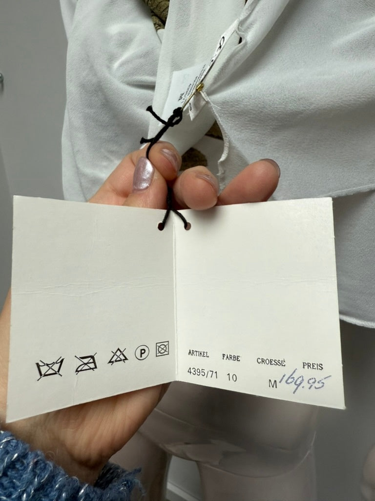 Da Bari Sjaal wit; groen