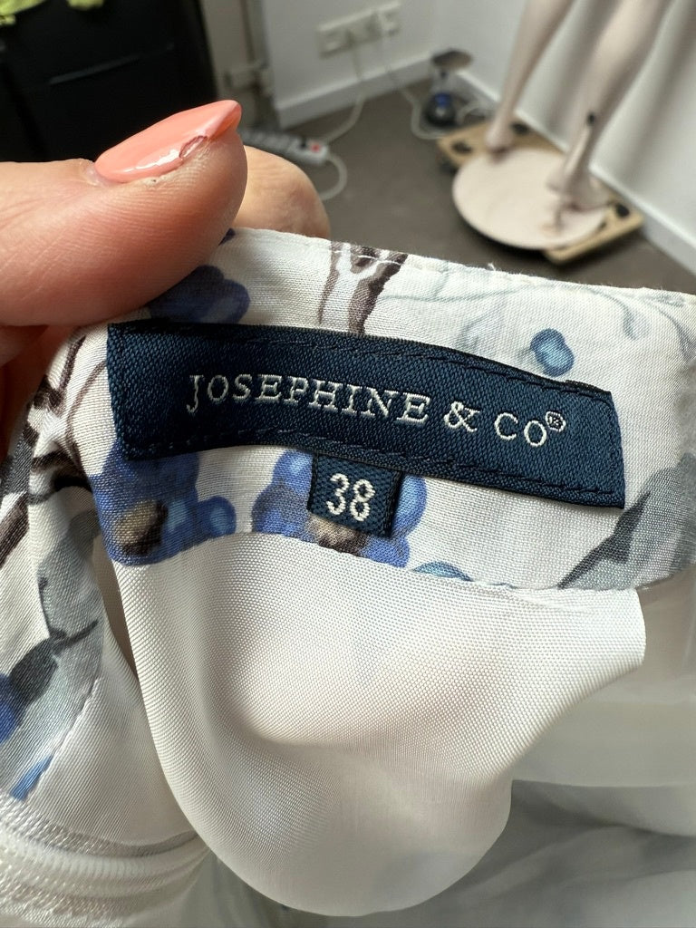 Josephine & Co Rok maat 38 wit; blauw