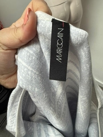 Marc Cain Jurk maat 3 lichtblauw, beige