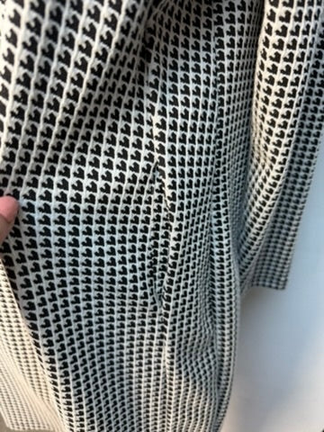 Juffrouw Jansen Jurk maat XL zwart; wit