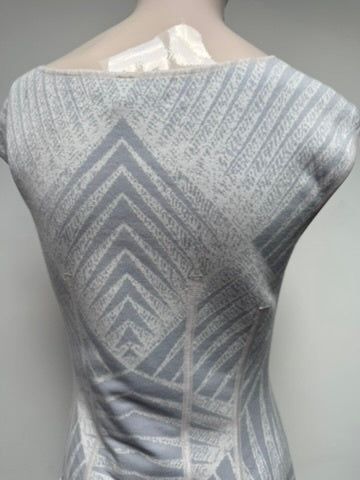 Marc Cain Jurk maat 3 lichtblauw, beige