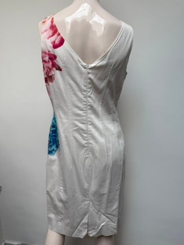 Marc Cain Jurk maat N4 meerkleurig; wit