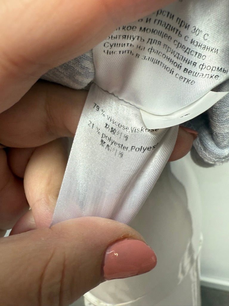 Marc Cain Jurk maat 3 lichtblauw, beige