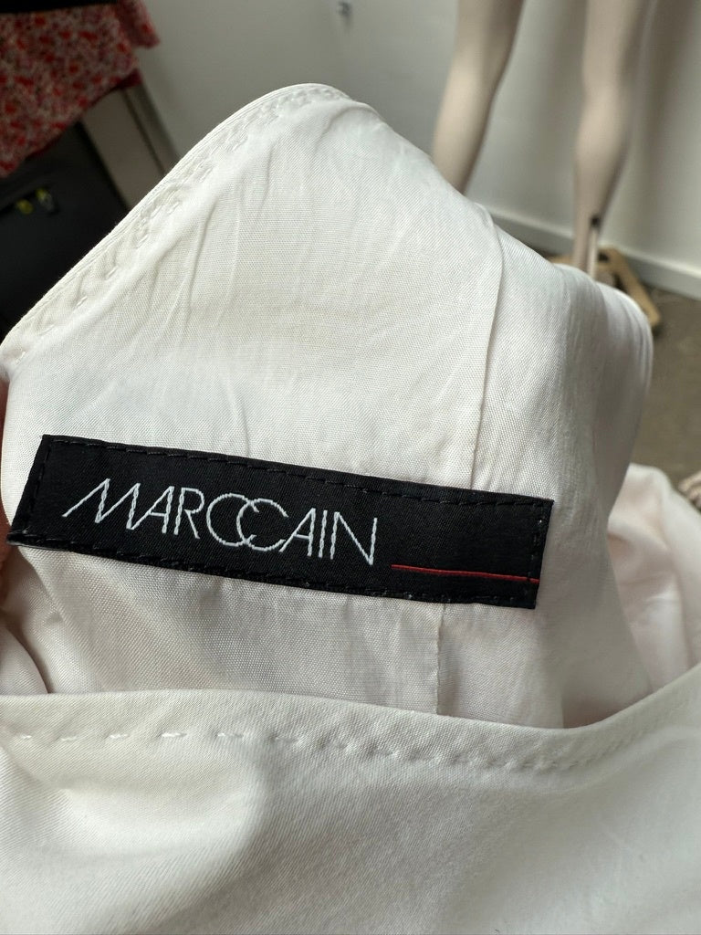 Marc Cain Jurk maat N4 meerkleurig; wit