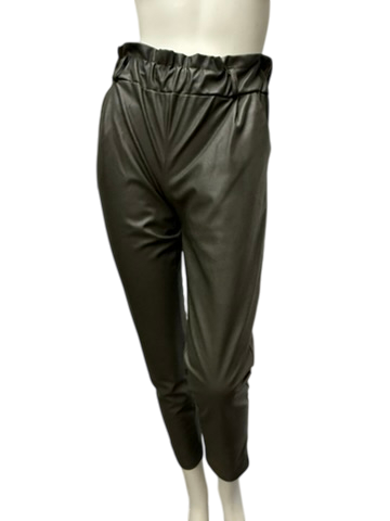 Made In Italy Broek maat L/XL donkergroen