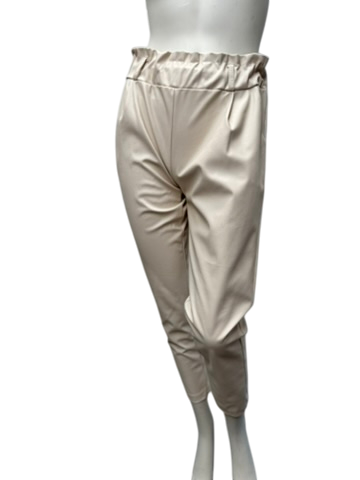 Made In Italy Broek maat L/XL crème