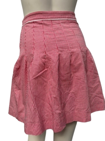QS Style Top maat 42 Rood/wit geblokt