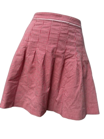 QS Style Top maat 42 Rood/wit geblokt