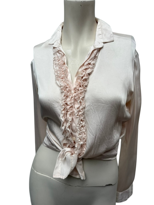MR. MRS. SHIRT Blouse maat M lichtroze