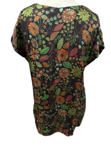 Amélie & Amélie Top maat XL meerkleurig; groen