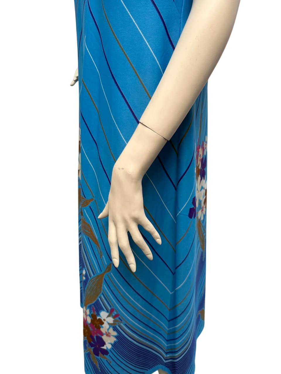 Onbekend Jurk maat 40 Blauw en multicolor
