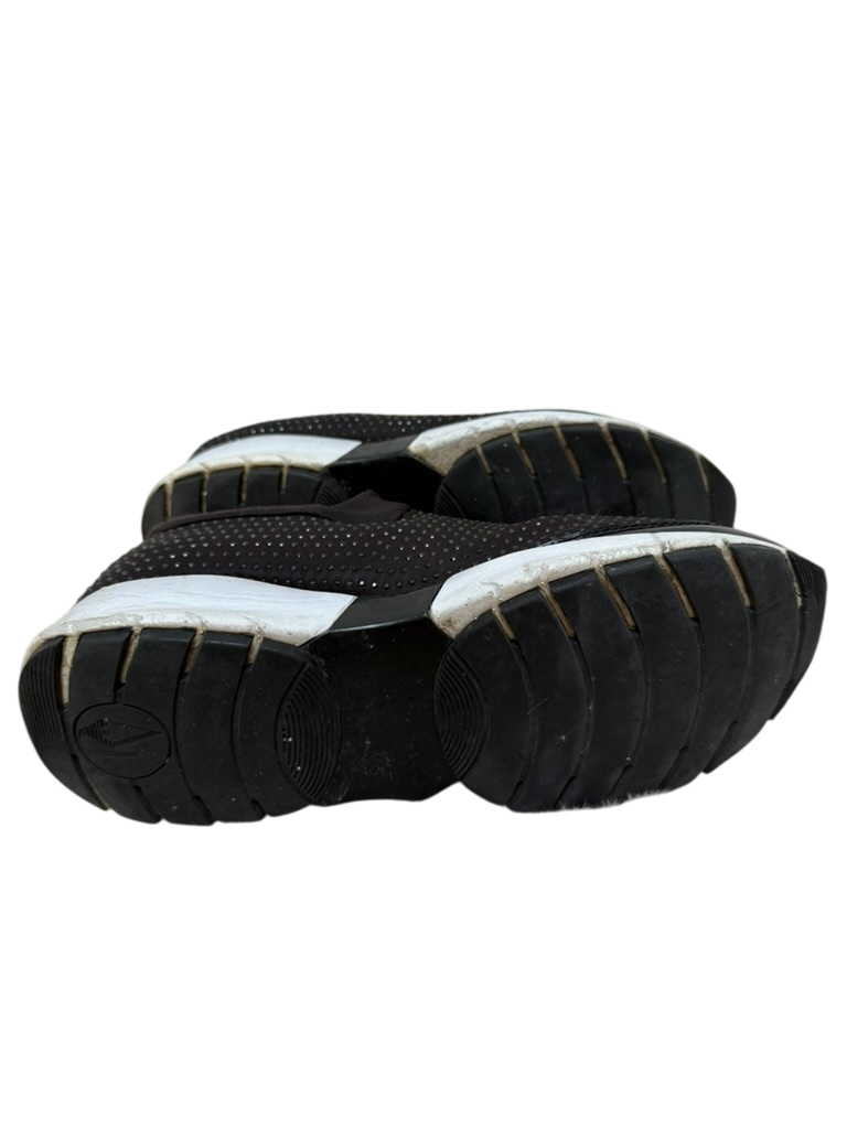 Armani Jeans Sneakers maat 37 Zwart met witte zool