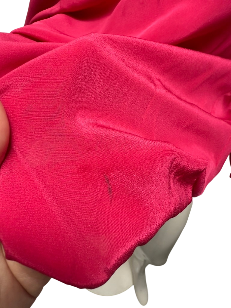 Tommy Hilfiger Blouse zijde maat S roze
