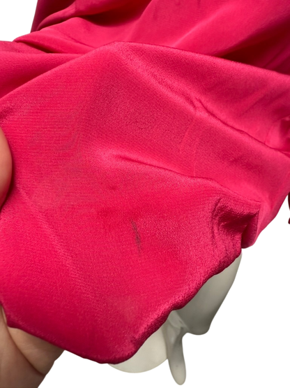 Tommy Hilfiger Blouse zijde maat S roze