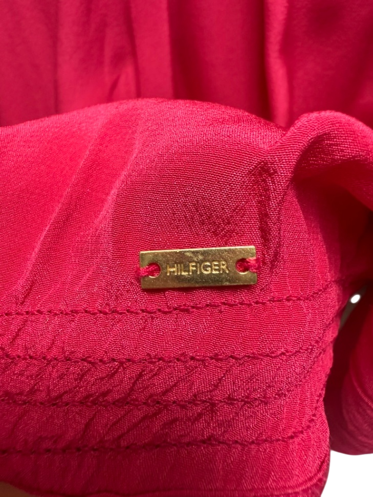 Tommy Hilfiger Blouse zijde maat S roze